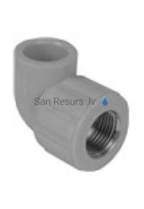Codo Fusión Ppr 25 X 3/4 Hi/soldar Gris Metal Edr-1