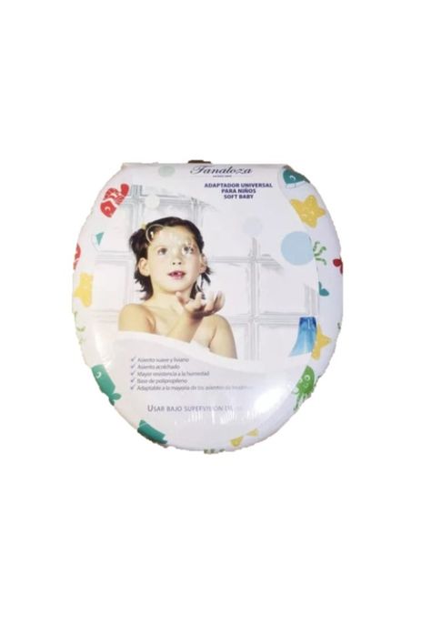 Asiento Adaptador Para Baños Wc Niños Fanaloza Garantia-0
