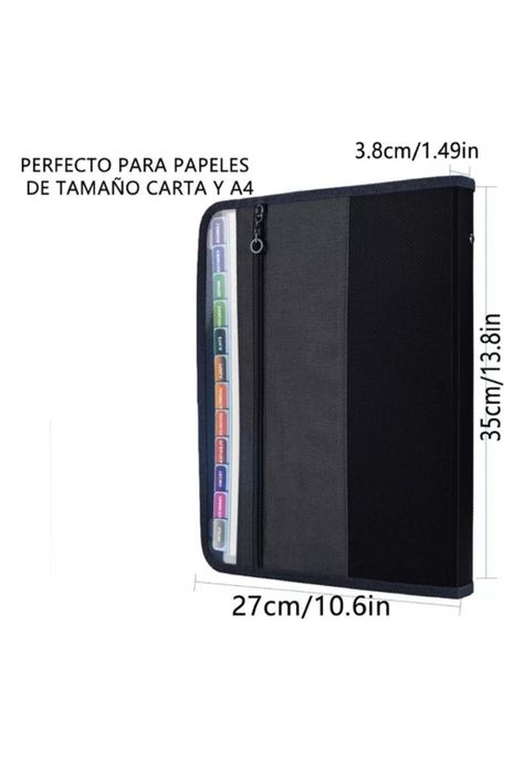 Carpetas de Archivos Tipo Cremallera – Pack de 13-3