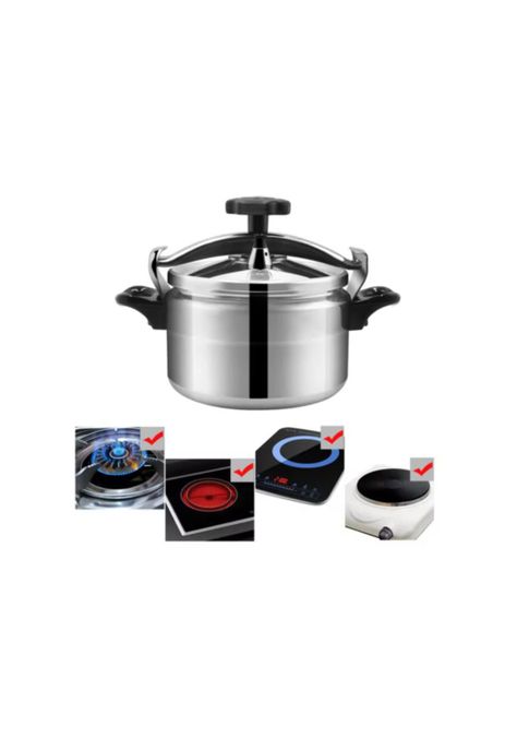 olla a presión para cocinar en caliente de Aluminio 7 litros-2