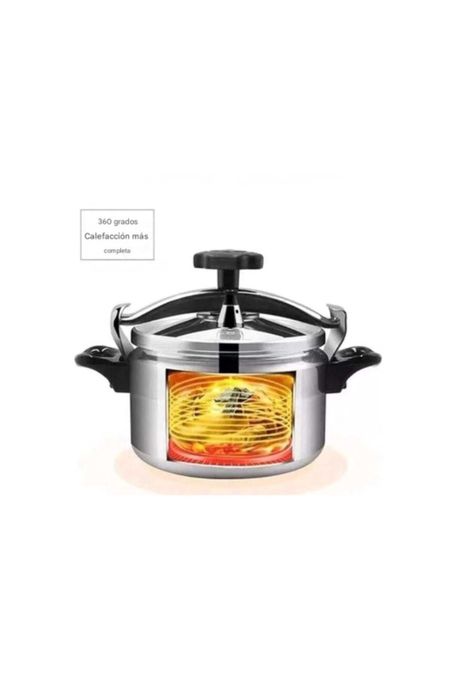 olla a presión para cocinar en caliente de Aluminio 7 litros-4