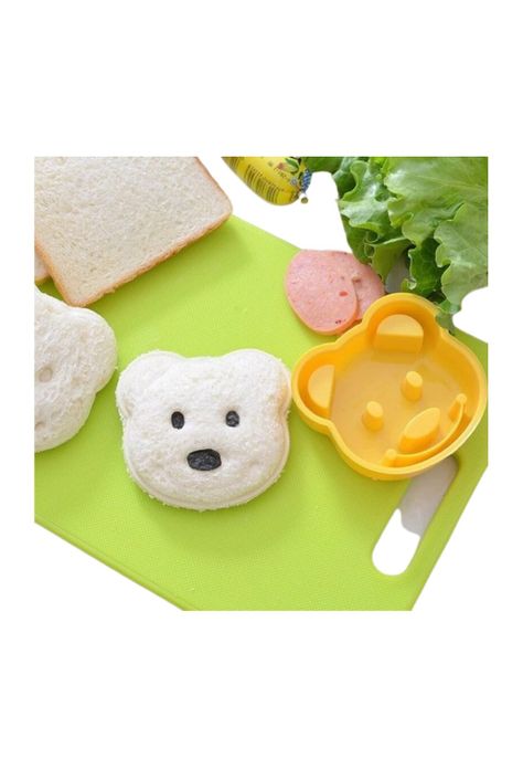 Molde De Sándwich Emparedado De Oso Desayuno Para Cocina-1