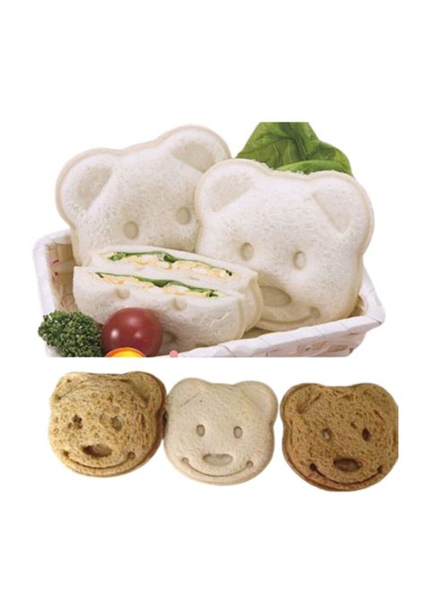 Molde De Sándwich Emparedado De Oso Desayuno Para Cocina-2