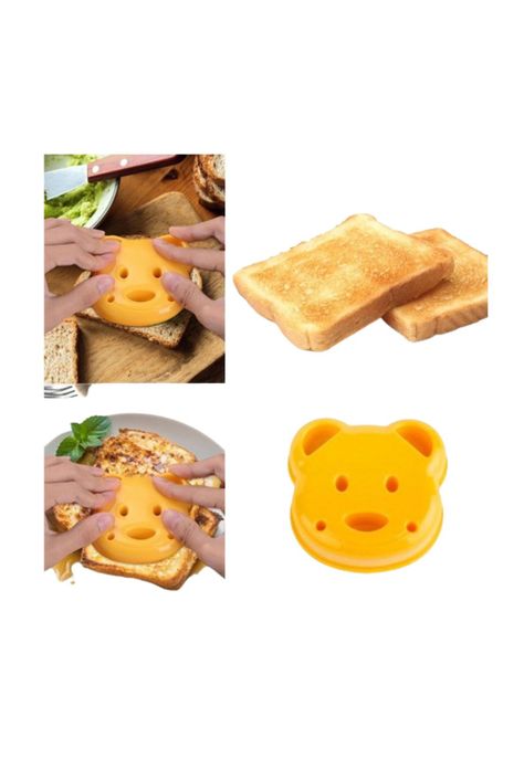 Molde De Sándwich Emparedado De Oso Desayuno Para Cocina-3