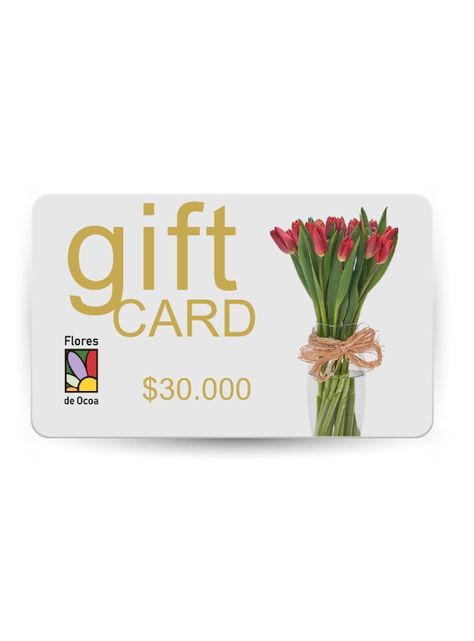 Gift Card $30.000 en Flores de Ocoa-0