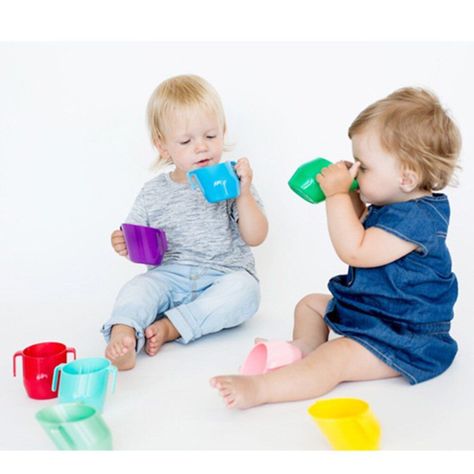 Vaso Infantil de Transición Doidy Cup Azul-1