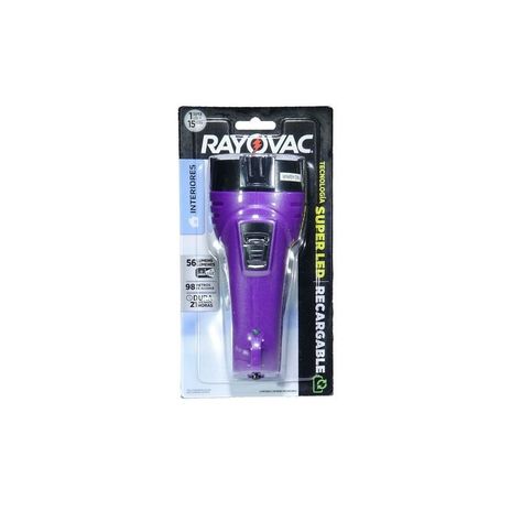 Linterna Recargable Rayovac Super Led Mediana-2