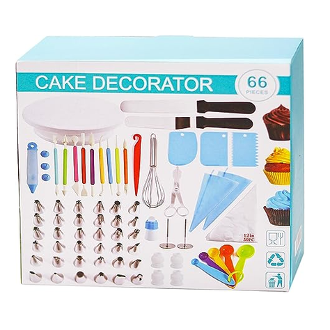 Kits De Decoración De Pasteles De 66 Piezas -0