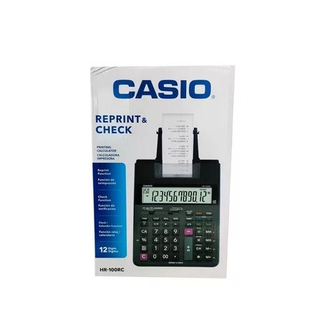 Calculadora Con Impresora Casio HR-100RC-1