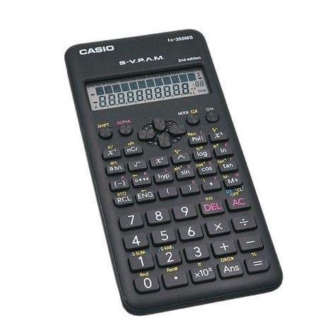 Calculadora Científica Estándar Casio FX350MS-2-0