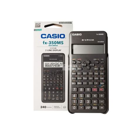 Calculadora Científica Estándar Casio FX350MS-2-2