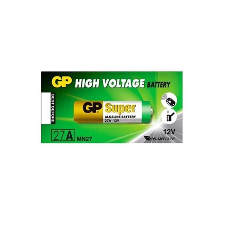 Pila Para Control GP 27A Pack De 5 Unidades-0