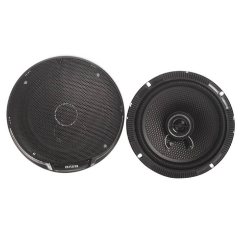 Radio + Parlante Auto Aiwa CAW-2016BT 2 Vías Con Control-2