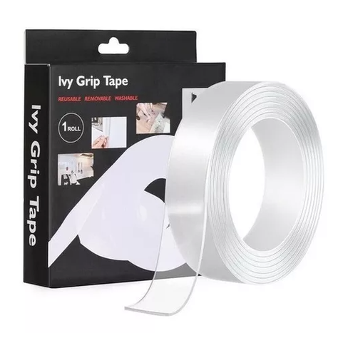 Cinta Adhesiva De Doble Cara, Lavable Y Reutilizable 3 M-0