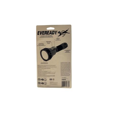 Linterna Eveready Led Recargable USB 150 Lúmenes EVRVPHHL4-3