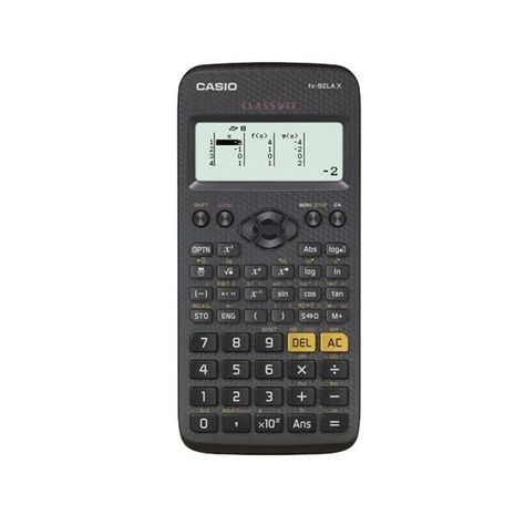 Calculadora Científica Estándar Casio FX-82LAX-0