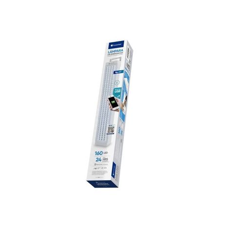Lámpara Luz De Emergencia 160 Led Powerlab 7261-2