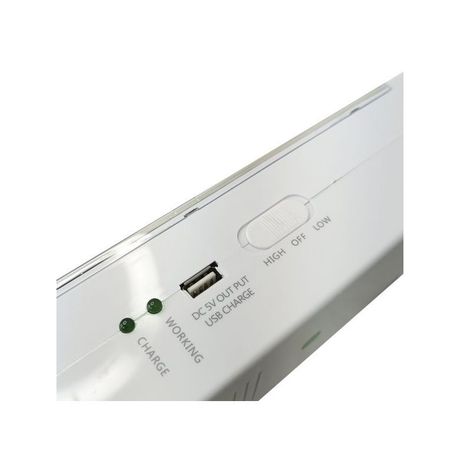 Lámpara Luz De Emergencia 160 Led Powerlab 7261-4
