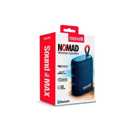 Parlante Bluetooth Maxell Portátil Modelo BT-NOMAD-0