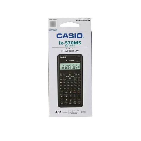 Calculadora Científica Estándar Casio FX-570MS-2-2