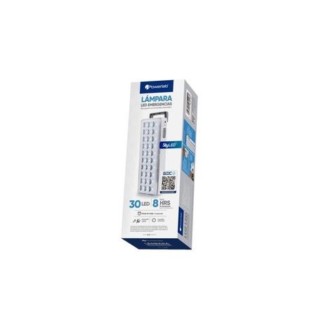 Lámpara Luz De Emergencia 30 Led Powerlab 7258-1
