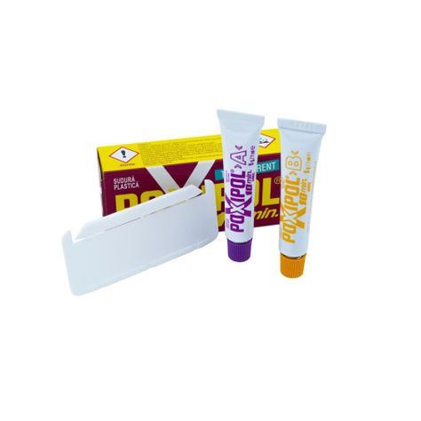 Poxipol Transparente 10 Minutos Adhesivo Instantáneo 8 gr/ 7ml -1