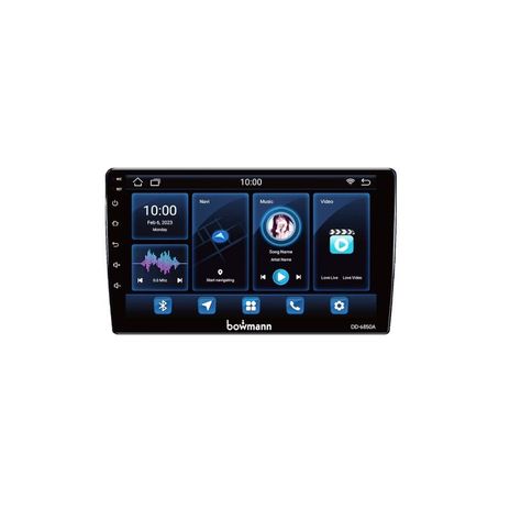Radio De Auto Bowmann 2 Din Android 9" HD Wifi Gps DD-6850A-0
