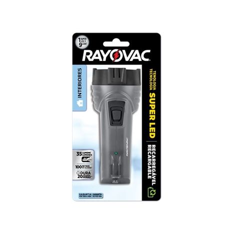 Linterna Recargable Rayovac Super Led Mini -2