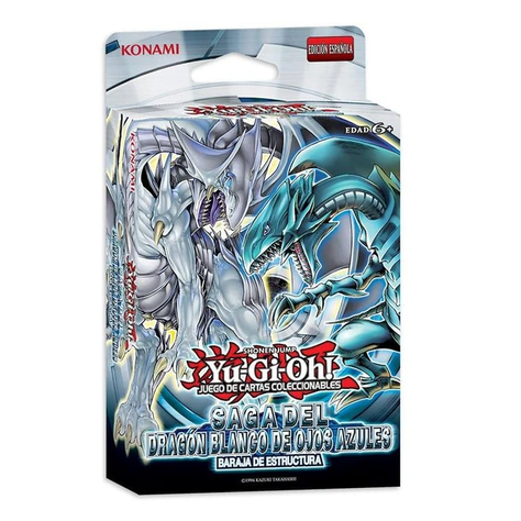 YuGiOh - Dragon Blanco de Ojos Azules Baraja de Estructura-0