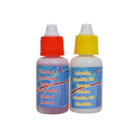 Kit repuesto para test ph cloro piscinas Deep Blue-1