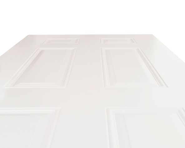 Puerta Metálica Sinfonía Blanca 70x200 cm Masonite-3