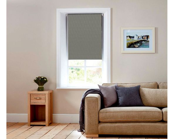 Cortina roller 200x250 cm Sunscreen gris Cotidiana-3