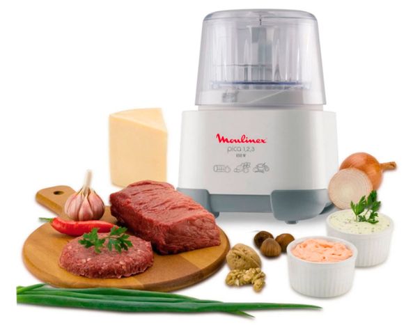 Picadora 1-2-3 750W AD6011 blanco Moulinex-2