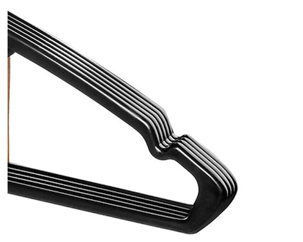 Colgador PR116 5P negro 5 unidades-1