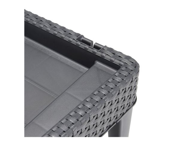 Reposera Jaipur gris oscuro Keter-4