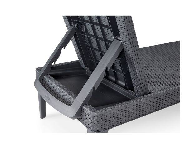 Reposera Jaipur gris oscuro Keter-9
