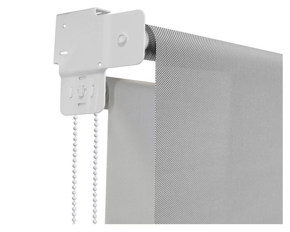 Cortina roller blackout doble 180x250 cm Sunscreen gris Cotidiana-1