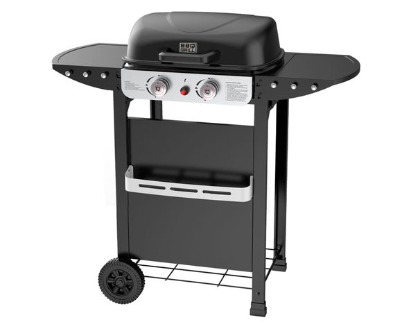 Parrilla gas Denver Pro 100 cm 2 quemadores-1