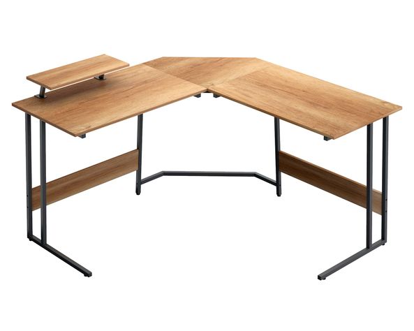 Escritorio esquinero Olina 85x130x130 cm-0