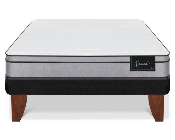Cama europea 1.5 plazas Nuvola-0