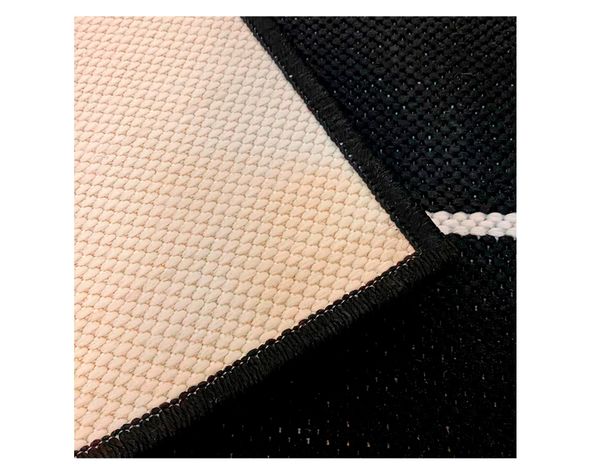 Alfombra 200x200 cm Trend negro-2