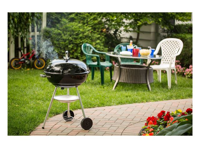 Parrilla a carbón portátil Jumbo joe premium Weber-5