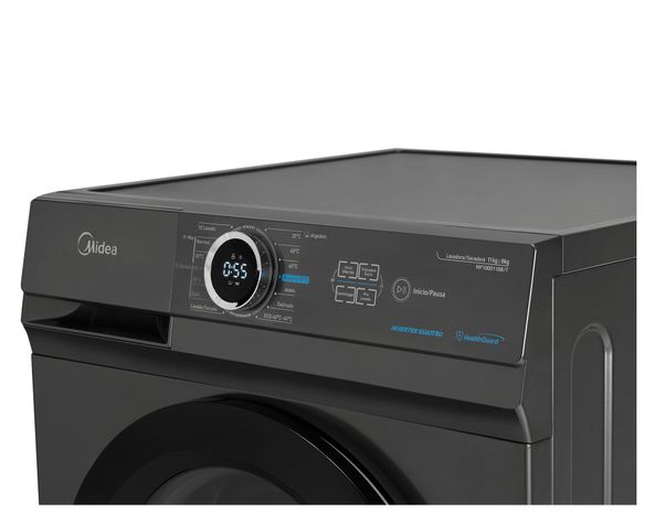 Lavadora secadora 11/8 kg MF100D110B/T Midea-3