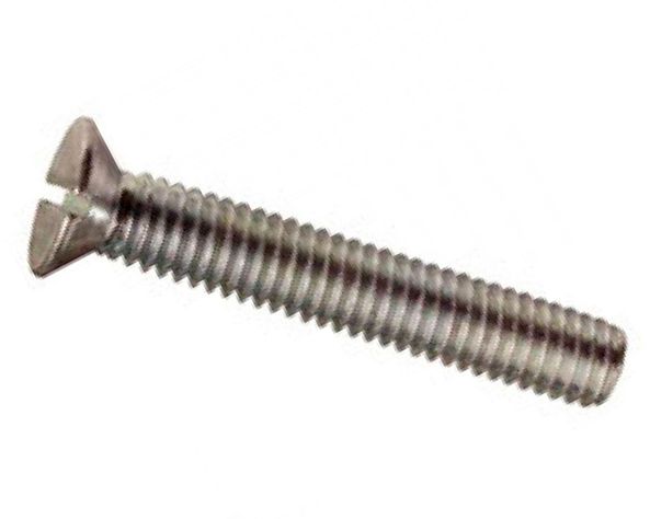 Perno cabeza plana 1/4'' x 2 1/2'' con tuerca blister 4 unidades Imporper.-0