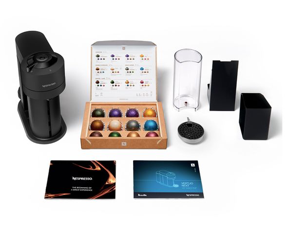 Cafetera 1.1 litros Vertuo Next negro mate Nespresso.-7
