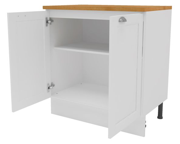 Mueble base cocina 80 cm 2 puertas Premier-2