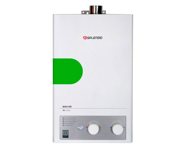 Calefont tiro forzado 10 litros gas natural Master Splendid-0