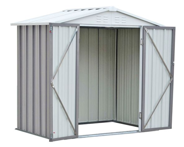 Bodega jardín 212x198x126 cm Homeshed gris El Barco.-2