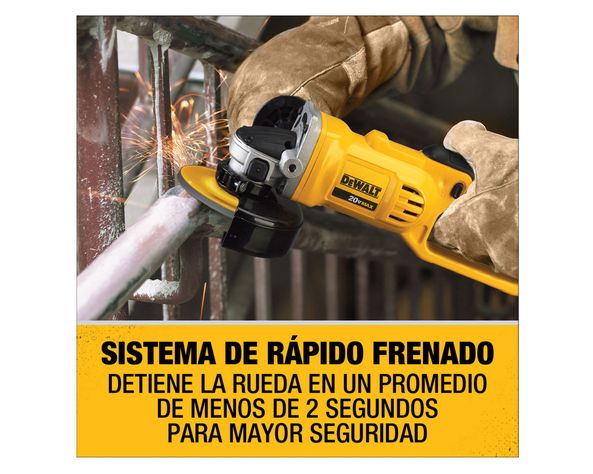 Esmeril angular 20V 4 1/2'' DCG412B-B2 Dewalt-1