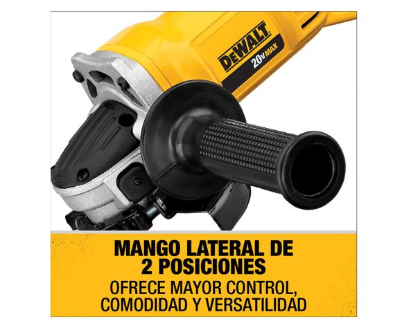 Esmeril angular 20V 4 1/2'' DCG412B-B2 Dewalt-3